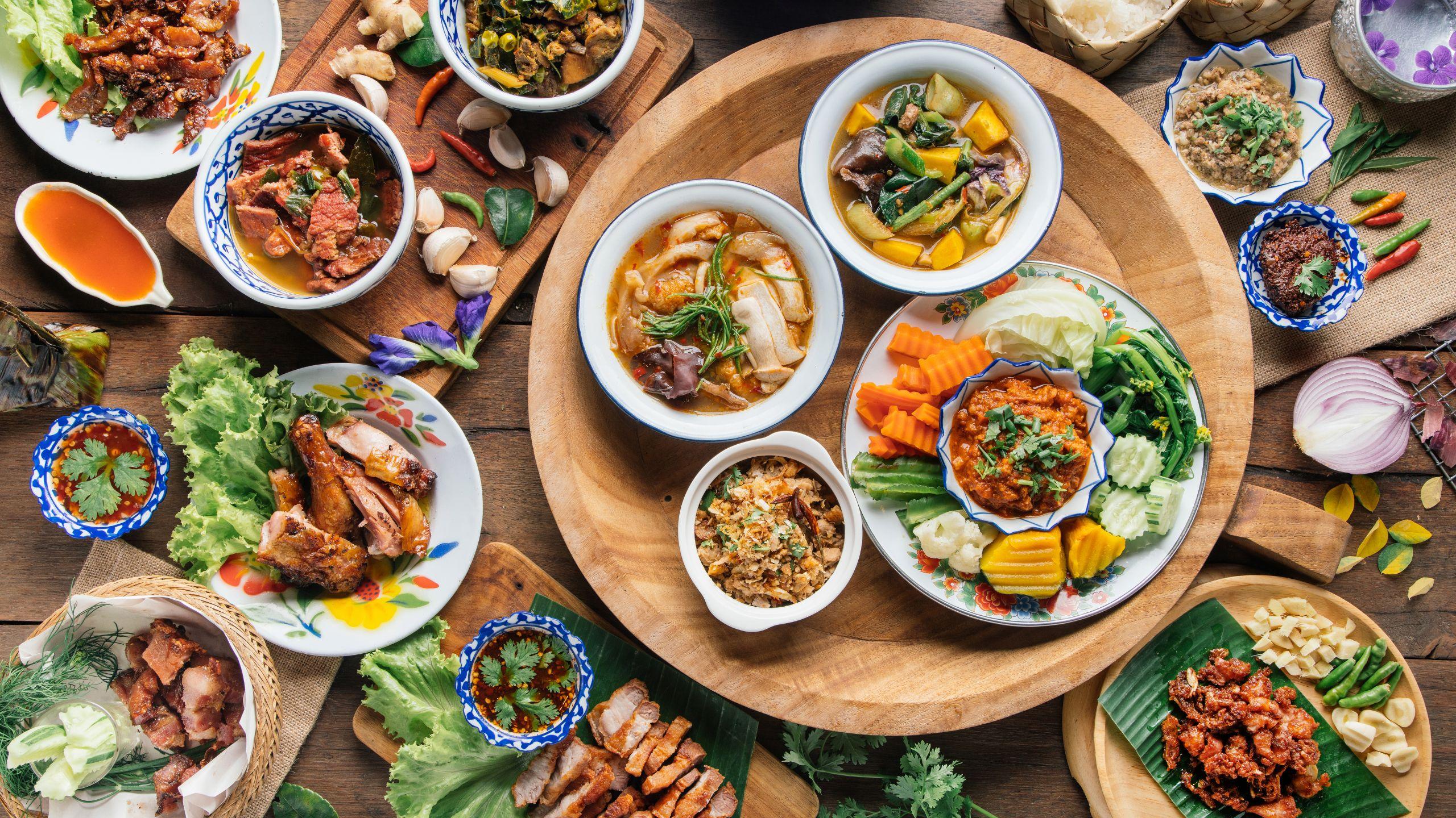 Thai food banner